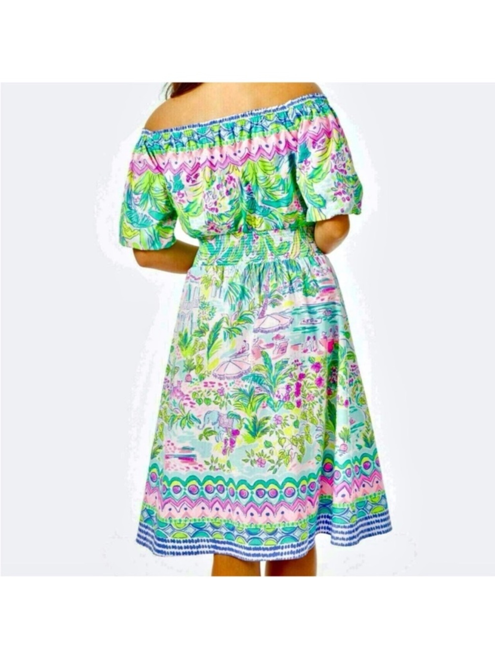 NWT Lilly Pulitzer Camille Dress Island Hopping